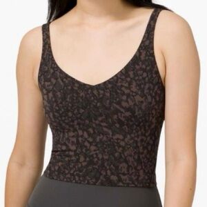 Brand New Lululemon Align Tank
Wild Thing Camo Brown Earth Size 6